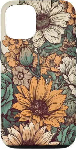 Vista 28 de Western Boho Leopard Sunflowers Cactus Funda Rodeo Cowgirl para iPhone 17