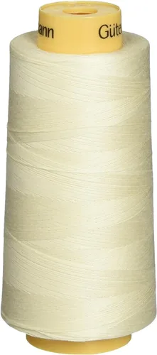Vista 10 de Gutermann – Hilo de algodón natural 3281 yardas.