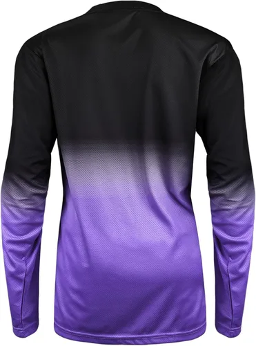 Vista 2 de Camiseta de ciclismo de montaña de manga larga para mujer transpirable absorbe la humedad