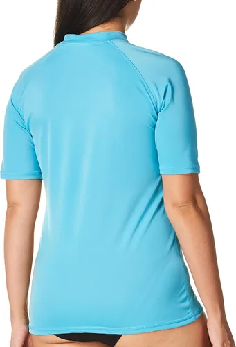 Vista 3 de Kanu Surf Camiseta deportiva de manga corta y camiseta deportiva Marina UPF 50+ para mujer
