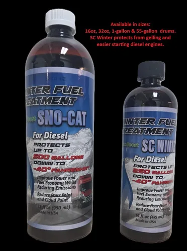 Vista 2 de Boost Performance Products SC-Winter - Tratamiento de combustible diésel anti gel de 16 onzas (pinta), 240 galones