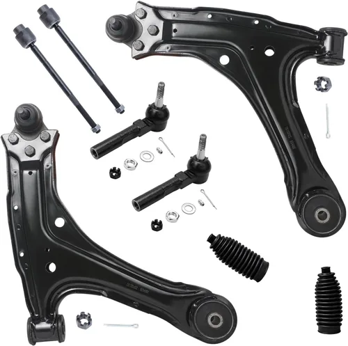 Vista 171 de Detroit Axle - Kit de suspensión frontal de 8 piezas para Chevy Silverado