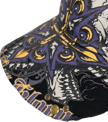 Vista 3 de Xtreme Couture by Affliction - Gorra de camionero para hombre, estilo BC, talla única, color negro