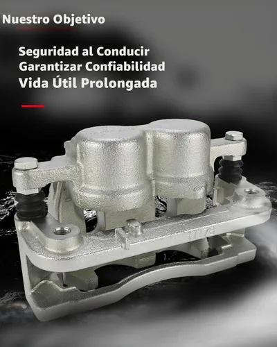 Vista 6 de cciyu 18B4918A Pinza de freno delantera derecha con soporte para Cadillac, para Chevy, para GMC
