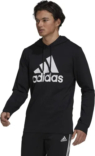 Vista 4 de adidas Essentials - Sudadera con capucha con logo para hombre