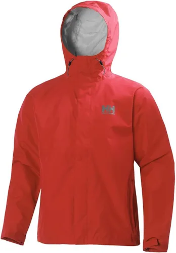 Vista 9 de Helly-Hansen Seven J - Chaqueta impermeable resistente al viento transpirable para hombre Sorbete de naranja 320