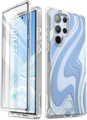 Vista 12 de i-Blason Cosmo Series - Funda para Samsung Galaxy S23 Ultra 5G (lanzado en 2023), diseño protector contra golpes, delgado y elegante, con protector