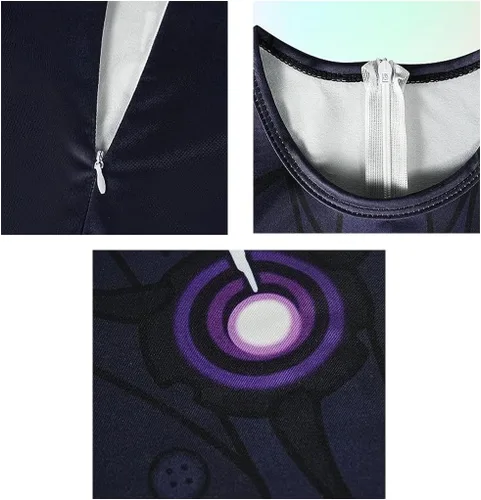 Vista 3 de VERENIX Skibidi Toilet Cosplay Bodysuits Costume Halloween Cosplay Party, Funny Cartoon Game Outfit for 5-12 Years Boys