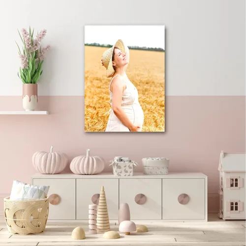 Vista 3 de YK artwood Lienzo Personalizado Subir Imágenes 12x16 pulgadas - Impresiones de Lienzo Personalizadas con Tus Fotos - Cuadros de Lienzo
