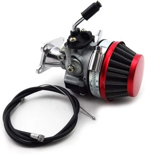 Vista 3 de Filtro de carburador para 2 tiempos 47cc 49cc Mini Moto ATV Pocket Bike