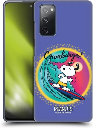 Vista 27 de Head Case Designs Funda rígida con licencia oficial de Peanuts Beach Surf Snoopy Boardwalk Airbrush compatible con Samsung Galaxy S20 FE / 5G Playa