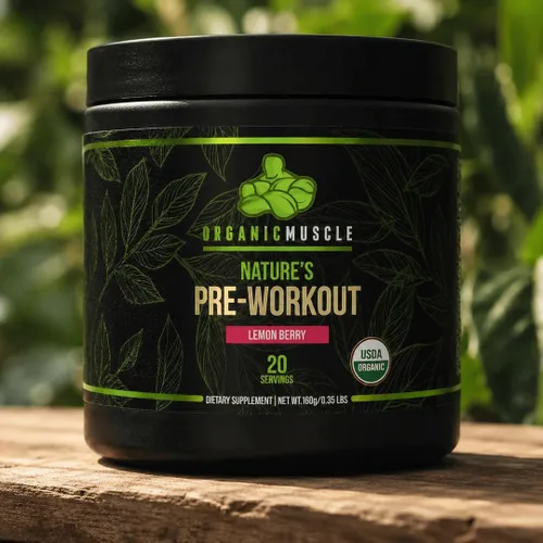 Vista 8 de Organic Preworkout 5,64 oz, No Model, 1