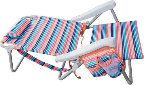 Vista 6 de Hurley - Silla de playa de lujo estilo mochila, tamaño único, sorbete