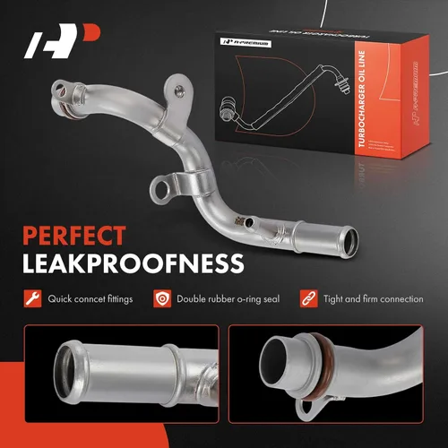 Vista 3 de A-Premium Manguera enfriadora de aceite de motor compatible con Chevrolet