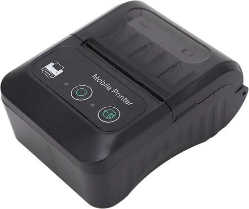 Vista 8 de Mini impresora térmica de código QR portátil de 2.283 in, impresora térmica de recibos USB, impresora térmica de recibos USB inalámbrica de 2