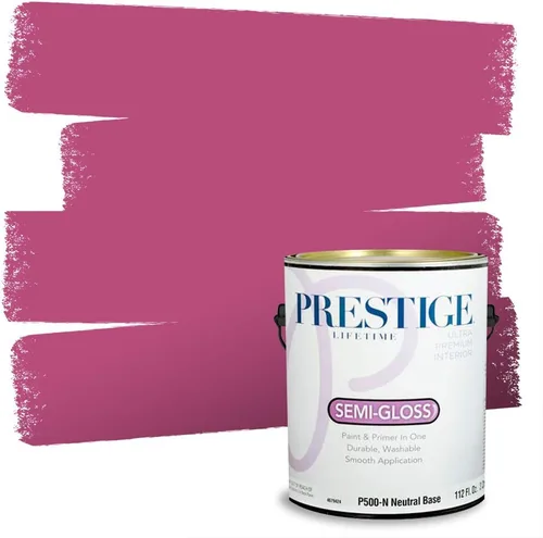 Vista 37 de Prestige Paints - Pintura exterior e imprimación en uno, 1 galón, plano, E500-P-A011GP