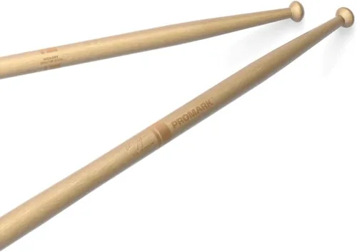 Vista 21 de Baquetas de concierto ProMark SD1 Hickory con punta de madera