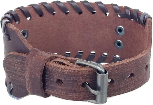Vista 3 de Nueva pulsera de cuero de israel Estrella judía de DavidMagen David Judaica