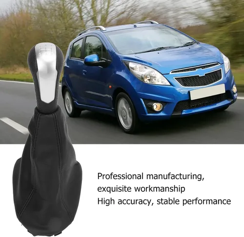 Vista 3 de Fydun Pomos de palanca de cambios de coche, perilla de palanca de cambios manual para Spark 2011‑2016