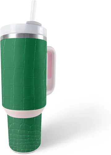 Vista 13 de MightySkins Skin - Vaso de vinilo compatible con Stanley The Quencher H2.0 FlowState de 40 onzas, diversión de los años 90, protectora, duradera