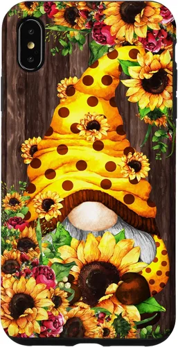 Vista 11 de Yellow Sunflower Gnome for Women Cute Summer Flower Pattern Case for iPhone 17