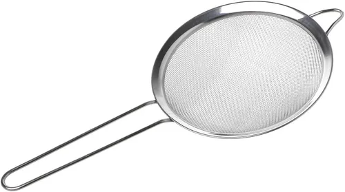 Vista 7 de Mini tamiz/colador profesional -cocina de acero inoxidable harina té colador malla colador tamiz filtro tamiz