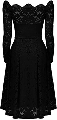 Vista 4 de COTECRAM Vestidos de otoño para mujer, manga larga, sexy, cuello en V, vestido de fiesta de cóctel, vestido de graduación, mini vestido