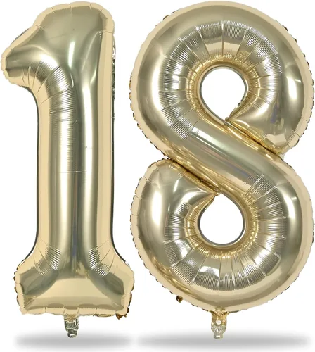 Vista 105 de Globos negros del número 10 para decoraciones de cumpleaños número 10, globos de helio de mylar de lámina de 40 pulgadas negros del número 1 & 0