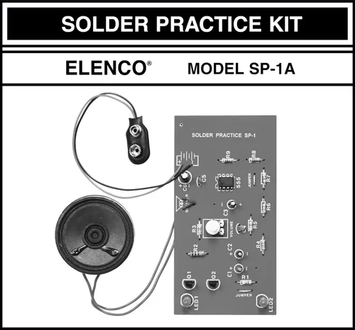 Vista 2 de Elenco Práctico kit de proyecto de soldadura