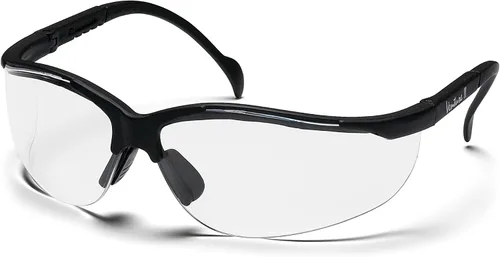 Vista 6 de Pyramex Venture II Bifocal Readers Safety Glasses Protective Eyewear, 2.5 Diopters, Amber