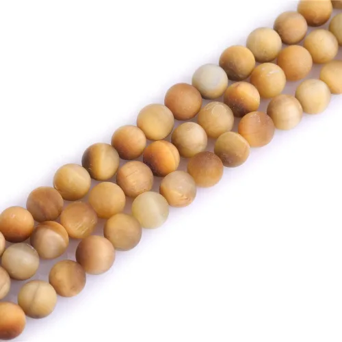 Vista 73 de Cuentas espaciadoras redondas de ágata negra esmerilada mate mate de 0.157 in para fabricación de joyas de 15 pulgadas