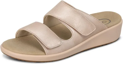 Vista 7 de Orthofeet Sandalias ortopédicas de cuña Cruz para mujer