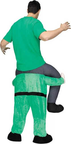 Vista 2 de FunWorld Carry Me Leprechaun Costume Adult Standard