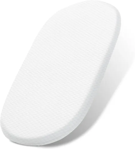 Vista 9 de Lisara Colchón para Moisés de Bebé, 30 x 18 pulgadas, Colchón de Espuma Viscoelástica de Gel de Doble Cara para Moisés con Cubierta Impermeable