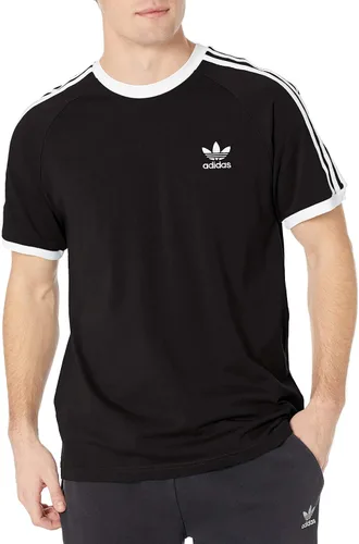 Vista 4 de adidas Originals Camiseta de 3 rayas para hombre