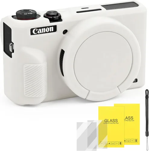 Vista 8 de Funda de silicona para cámara Canon PowerShot G7X Mark III (negro)