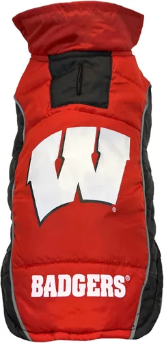 Vista 13 de Pets First Collegiate Clemson Tigers - Chaleco acolchado para perros y gatos. Talla S. Abrigo cálido, acogedor e impermeable, para perros y gatos