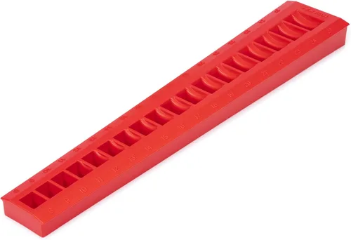 Vista 8 de TEKTON 14 herramientas de 3/8 pulgadas de tuerca de trampa, Crowfoot Wrench Organizador Rack, negro (5/16-1-1/16 pulgadas) ORG25114 Fabricado