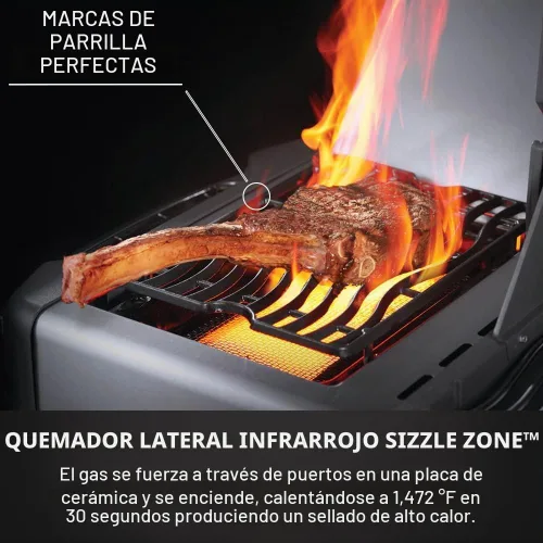 Vista 12 de Napoleon P665NSS Prestige 665 Parrilla de gas natural