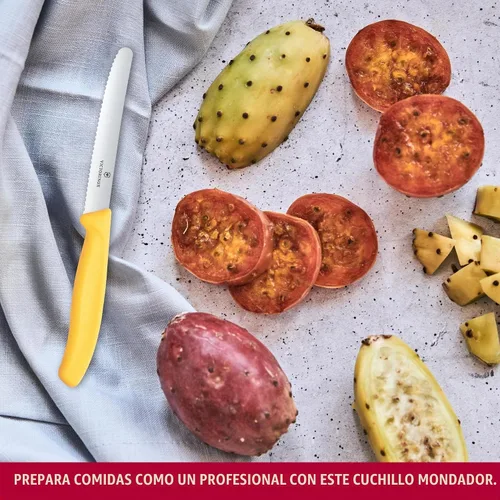 Vista 4 de Victorinox Swiss Classic - Cuchillo para tomate y pan de 4.5 pulgadas