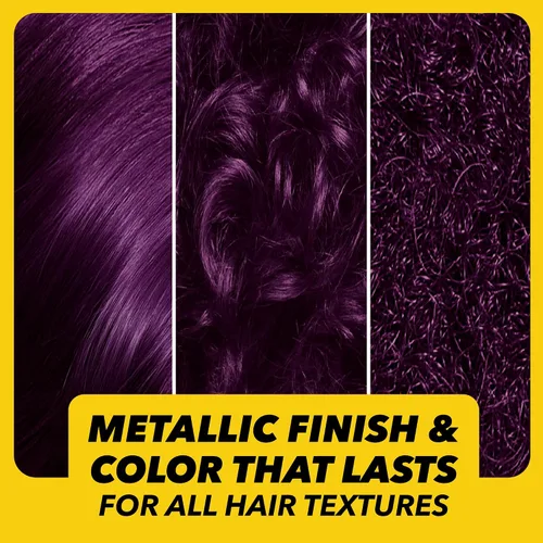 Vista 4 de got2b Metallics - Tinte permanente para el cabello, cromo amatista M69