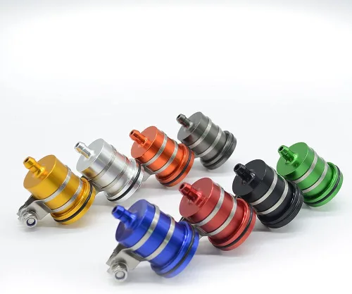 Vista 7 de Universal motocicleta aceite taza depósito líquido freno trasero para Z400 Z650 Z900 Z900RS Ninja 400 Ninja 650 negro