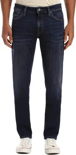 Vista 2 de Mavi Jeans de pierna recta relajados de tiro medio para hombre, cepillado profundo Williamsburg, 38 x 32, Williamsburg cepillado profundo