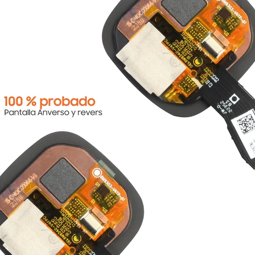 Vista 4 de Para Fitbit Versa 4/Sense 2 FB523 Reemplazo de pantalla para Fitbit Versa 4/Sense 2 Pantalla LCD Digitalizador Pantalla táctil Asamblea Piezas