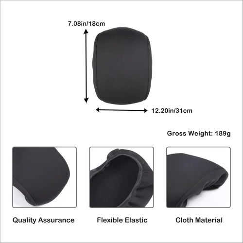 Vista 6 de Aunginsy Funda Protectora para Consola Central de Automóvil Compatible con Ford Maverick 2022-2025, Funda Cojín Protector de Tapa de Caja