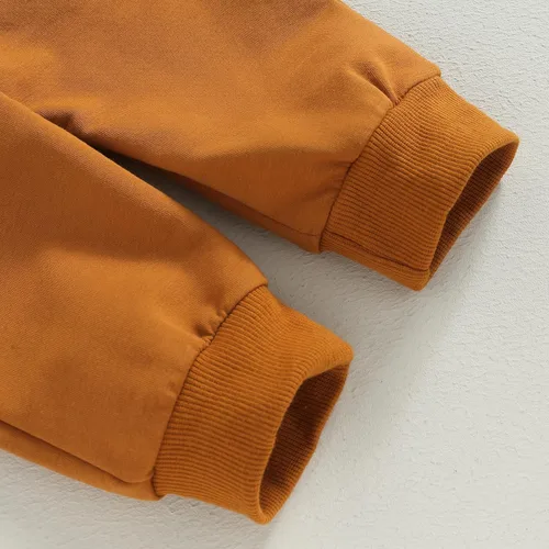 Vista 7 de Conjunto de sudadera de manga larga para bebé, ropa de otoño e invierno