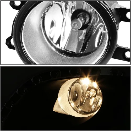 Vista 3 de DNA MOTORING FL-ZTL-137-CH Luz antiniebla LED DRL con interruptor lado del conductor y pasajero mejora la visibilidad [compatible con Camry 10-11]
