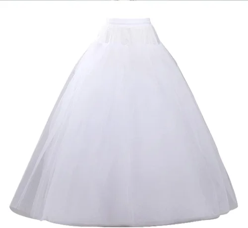 Vista 6 de SISROL Women's Hoopless Petticoat Crinoline Underskirt for Wedding Dress Negro