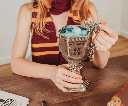 Vista 5 de Harry Potter Taza de cerámica Triwizard Tournament Taza de café grande, esenciales para la cocina del hogar, vasos novedosos Regalos oficiales