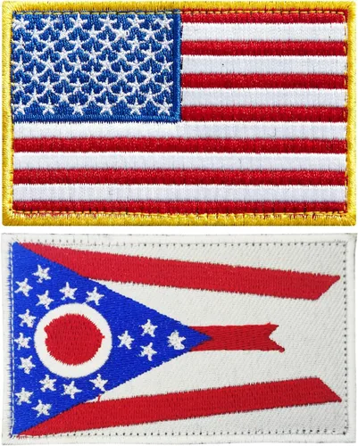 Vista 41 de stidsds Paquete de 2 parches bordados con la bandera de Estados Unidos de Alabama Alabama, bandera de Estados Unidos, bandera de Estados Unidos
